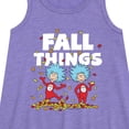 thumbnail image 2 of Dr. Seuss - Fall Things - Toddler and Youth Girls A-line Dress, 2 of 5