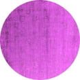 thumbnail image 1 of Ahgly Company Indoor Round Oriental Pink Industrial Area Rugs, 7' Round, 1 of 4