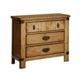 thumbnail image 5 of Furniture of America Moira II Bedroom Set, 1 Queen Bed, 1 Nightstand, Weathered Elm, 5 of 5