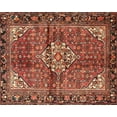 thumbnail image 1 of Ahgly Company Machine Washable Indoor Rectangle Traditional Saffron Red Area Rugs, 2' x 5', 1 of 7
