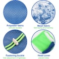 thumbnail image 3 of Breathable Mesh Shower Bag - Anti Scratch Adjustable Grooming for Nail Trimming, Bathing - Polyester Soft Cat Washing, 3 of 7