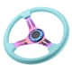 thumbnail image 1 of Volante De Carreras, Volante Azul Claro Para El Auto De Carreras, 1 of 7