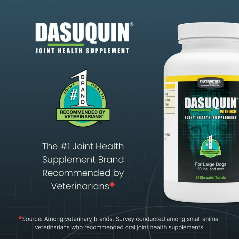 Dasuquin MSM Joint Care Supplement with Glucosamine for Large Dogs