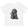 thumbnail image 3 of Inktastic Curious Black Doodle Boys or Girls Toddler T-Shirt, 3 of 5
