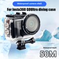 thumbnail image 2 of Waterproof Case for Insta360 GO, 50m Diving Housing with Tempered Glass Lens, Anti-Fog Secure Lock Underwater Shell, 2 of 8