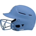 thumbnail image 6 of Rawlings RX2 Softball Batting Helmet with Face Mask | NOCSAE Certified, 6 of 8
