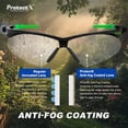 thumbnail image 3 of Gafas de seguridad ProtectX Bifocal Reading 2.5 dioptrías, paquete de 2, 3 of 6