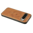 thumbnail image 2 of Magnetic Case for Google Pixel 8 Pro Business Classic PU Leather Slim Soft Bumper Anti-Fingerprint Shockproof Protective Compatible with Magsafe Phone Cover For Google Pixel 8 Pro,Brown, 2 of 5