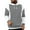 Gray, variant on Domuza Men Hoodies Cotton Long Sleeve Drawstring Sweatshirt Fall Winter Trendy Casual Color Block Baggy Pullover with Kanga Pocket Black 2XL