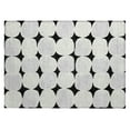 thumbnail image 2 of Addison Rugs Chantille Indoor/Outdoor Transitional Circles Black Washable Rectangle Rug, 1'8" x 2'6", 2 of 6