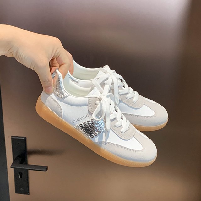 Mujeres cómodos zapatos de entrenamiento alemanes zapatos de mesa de mosaico sin deslizamiento zapatos de patineta transpirables para viajes al aire libre