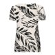thumbnail image 4 of Gibobby Blusa Casual de Mujer Camiseta manga corta con cuello cuadrado y letras impresas para mujer, camiseta informal ajustada, blusa(Blanco,M), 4 of 5