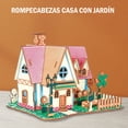 thumbnail image 1 of Rompecabezas de Madera 3D VIMI Modelo Casa Rosa, 1 of 10