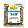 Pumpkin, Sunflower, Chia, Flax, Hemp Seed Raw Mix by Gerbs - 2 LBS. - Top 14 Food Allergen Free & NON GMO - Vegan & Kosher