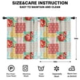 thumbnail image 2 of Blackout Kids Curtains,Pioneer Flower Childrens Insulated Curtains Set Of 2,Bedroom Essentials,Toddler Room Decor 42x54in(106x137cm), 2 of 4