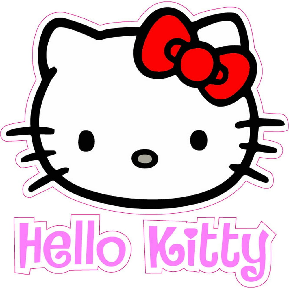 Hello Kitty V2 Decal 5"