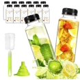 thumbnail image 1 of Botellas de plástico para zumo ztarraum, 12 unidades, 350 ml, con accesorios, 1 of 9