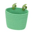 thumbnail image 2 of Almencla Kids Bike Basket Carrier Front Basket for Boys Girls Children Riding Green, 2 of 8