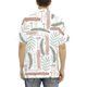 thumbnail image 4 of Camisas Manga Larga Hombre Traje de bebé para niño, conjunto de ropa informal de verano, pantalones cortos, 2 uds., conjunto de ropa de bebé para niños, trajes , ropa para niños (White, XXL), 4 of 7