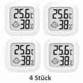thumbnail image 1 of Mini Digital Hygrometer Thermometer with High Precision Sensor, -10℃ to 70℃ Temperature & 10%-99%RH Humidity Measurement, ABS Material, Smile Face Indicator, Powered by 2x 1.5V Button Batteries,, 1 of 6