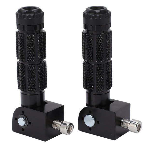 par de reposapiés traseros universales para motocicleta con pernos de montaje de 8 mm de repuesto para Aprilla