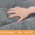 thumbnail image 3 of Vaukki Pet Bed for Large Dogs,Washable Pet Sleeping Mat with Waterproof Lining and Non-Skid Bottom,36.5"x29",Black, 3 of 9