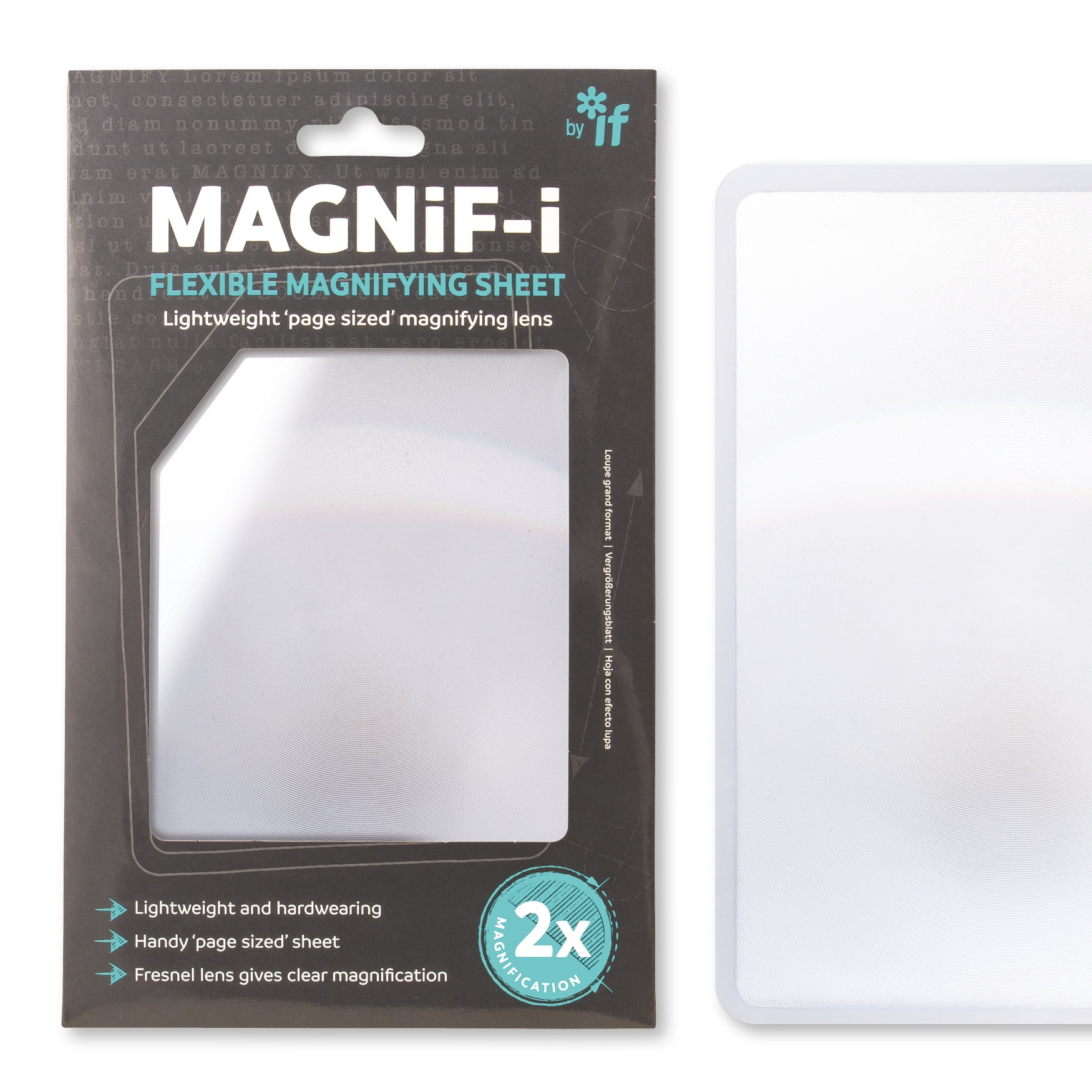 Magnif-I Flexible Magnifying Sheet (Other) - Walmart.com