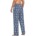 thumbnail image 6 of FREEAMG Racoons Family Pattern Men's Pajama Pants Sleepwear Lounge Pajama Bottoms, 6 of 7