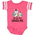 thumbnail image 3 of Inktastic Zebra My Pop-pop Loves Me Boys or Girls Baby Bodysuit, 3 of 5