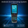 thumbnail image 4 of Android 10.0 1D 2D QR Escáner de código de barras Terminal móvil de mano PDA con, 4 of 8