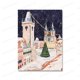thumbnail image 1 of Arte de pared de viaje de Navidad, pintura en lienzo, carteles e impresiones de cabaña de vacaciones para sala de estar, decoración del hogar, 1 of 4