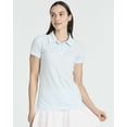 thumbnail image 2 of Real Essentials 3 Pack: Womens Short Sleeve Dry-Fit Performance Polo Shirt (Available in Plus), 2 of 6