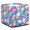 Multicolor 3, variant on CURLYOOT Bread with Yellow Checked Cube Storage Bin, 13 x 13 x 13 Storage Cube Bins for Organizing, Fabric Foldable Baskets with Handles for Closet, Shelves, Clothes