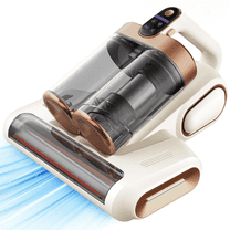 Cordless Mattress Vacuum Cleaner, Bed Vacuum Cleaner with 18Kpa Suction and Strong Beating & 80000Rpm Rotation Ultrasonic Tech Double-Cup, Portable Handheld Vacuum for Bed/Fabric Sofa/Carpet Cleaning