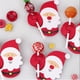 thumbnail image 2 of Tarjetas de Piruleta de papel de dibujos animados de Papá Noel, paquete de regalo de piruleta DIY, decoración de Navidad, Año Nuevo, 2022, 50 unidades por lote, 2 of 4