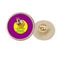 thumbnail image 1 of Broche de oro metálico circular Unbranded Día nacional fuerte valiente, 1 of 3