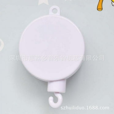 BERTDOMD Battery Operated Mobile Replacement Music Box For Newborns And Infants Portable Musical Crib Mobile For Nursery Decoration