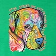 thumbnail image 2 of Wild Bobby, Neon Lab Dog Lover Shirt | Labrador Dogs Speak To Those Who Listen | Dean Russo Art Animal Lover Mens Premium Tri Blend T-Shirt, Envy, XX-Large, 2 of 6