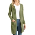 thumbnail image 4 of Ropa de abrigo de color puro prendas de vestir con botones transpirables Color puro casual para mujeres para el trabajo de la vida diaria ANGGREK Otros, 4 of 7