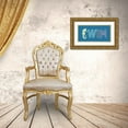 thumbnail image 3 of Lewis, Sheldon 32x18 Gold Ornate Wood Framed with Double Matting Museum Art Print Titled - Swim, 3 of 4