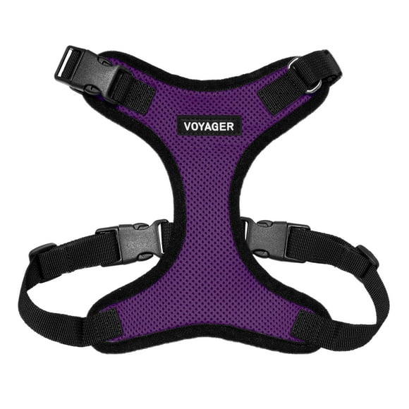 Best Pet Supplies, Inc. Voyager Step-in Lock Dog Harness - Adjustable Step-in Vest Harness for Small and Large Dogs - Purple, , XL (Chest: 22 - 36") (217-PPB-XL)