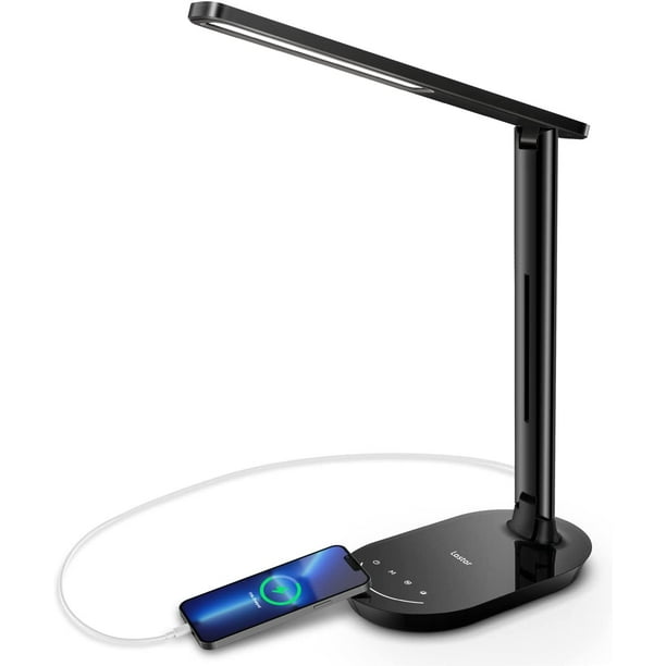 Lampe de Bureau Led intégrée Nomadic pour PC écran fixe - Aluminor - 4,5 W  - Port USB sur