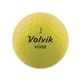 thumbnail image 2 of Volvik 2024 Vivid Matte Finish High Visibility Golf Balls 12 (1 dzn), Yellow -, 2 of 2