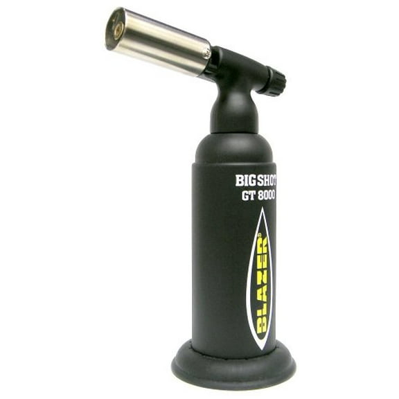 Blazer Products Big Shot Anti-Flare Black Butane Torch