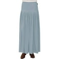 thumbnail image 5 of Women's Original BIZ Style Ankle Length Long Denim Skirt, 5 of 6