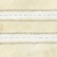 thumbnail image 2 of Vess, June Erica 12x12 Gold Ornate Wood Framed with Double Matting Museum Art Print Titled - Parchment Prose V, 2 of 4