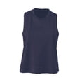 thumbnail image 1 of Bella + Canvas Womens Racerback Cropped Sleeveless Tank Top, 1 of 2