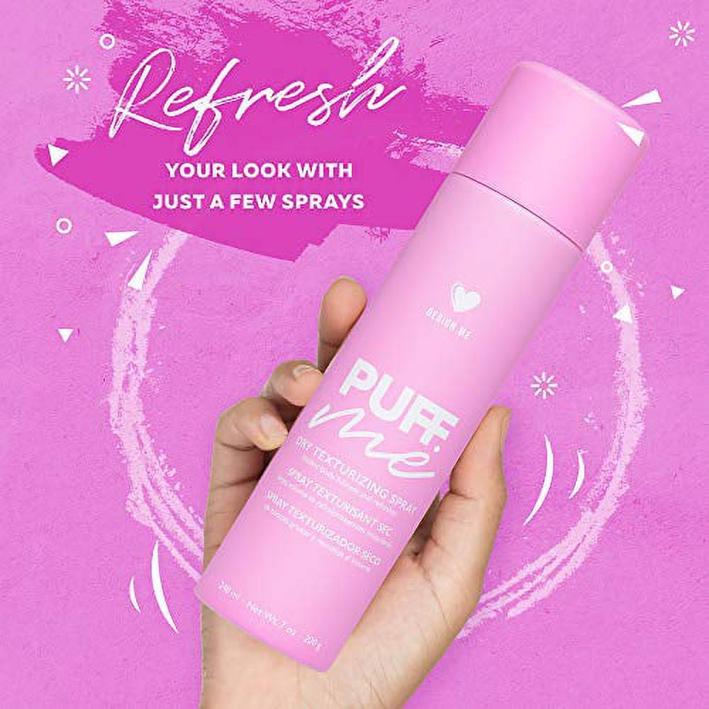 DESIGNME Puff.Me Dry Texturizing Spray Für Feines Haar | Volumen-Spray Mit Flexiblem Halt | Für Mehr Fülle & Griff