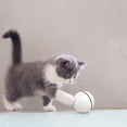 thumbnail image 4 of Pelota de juguete interactiva inteligente para gatos, pelota giratoria de 360 grados, 4 of 5