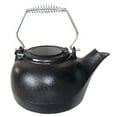 thumbnail image 1 of Open Box Vogelzang 3 Quart Cast Iron Tea Kettle Stove Steamer Humidifier, Black, 1 of 1